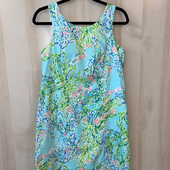 Lilly Pulitzer Dresses & Skirts - Lilly Pulitzer Blue Heaven Shift Size 8